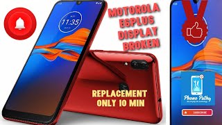 MOTOROLA E6s/E6 plus display with touch replacement