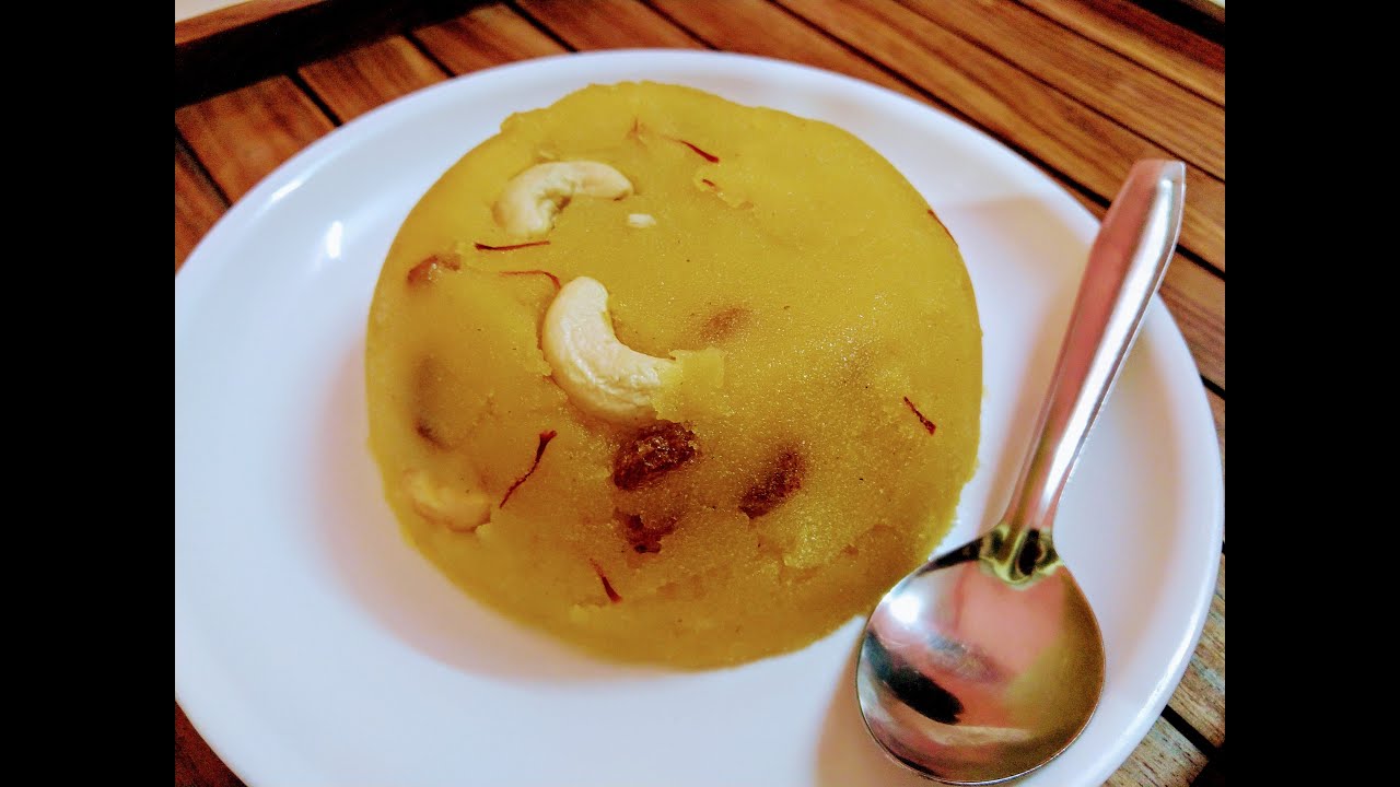 Rava Kesari Recipe How to make Kesari Bath Suji Halwa HOME N