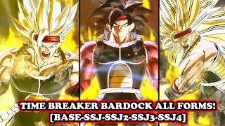 NEW Time Breaker Bardock BaseSSJ23SSJ4 Transformations [Improved From Base Game] Dragon Ball XV2