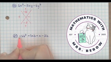 Factoring Polynomials, Part 3 (A General Factoring Strategy)