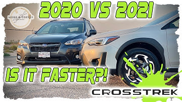 2020 VS 2021 Subaru Crosstrek: Drag Race