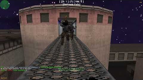 Counter-Strike: Zombie Escape Mod - ze_nuke_v1 on Dark Professional