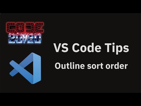 VS Code tips — Outline sort order