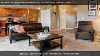 143 Spring Flower Way video tour