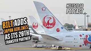 Bilt Adds Japan Airlines As Its 20th Transfer Partner