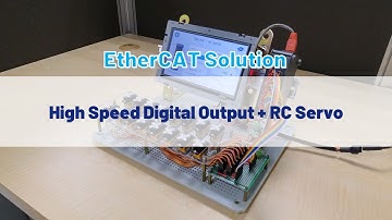 QEC EtherCAT Demo - High Speed Digital Output + RC Servo