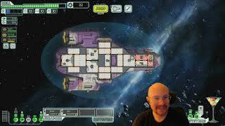 FTL Hard mode, NO pause, NEW Random Ship Streak! Kestrel C, 1st run