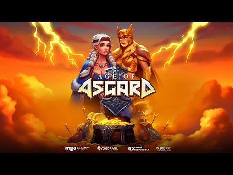 Review of Age of Asgard Online Video Slot from Yggdrasil Gaming 2021 - CasinoBike.com
