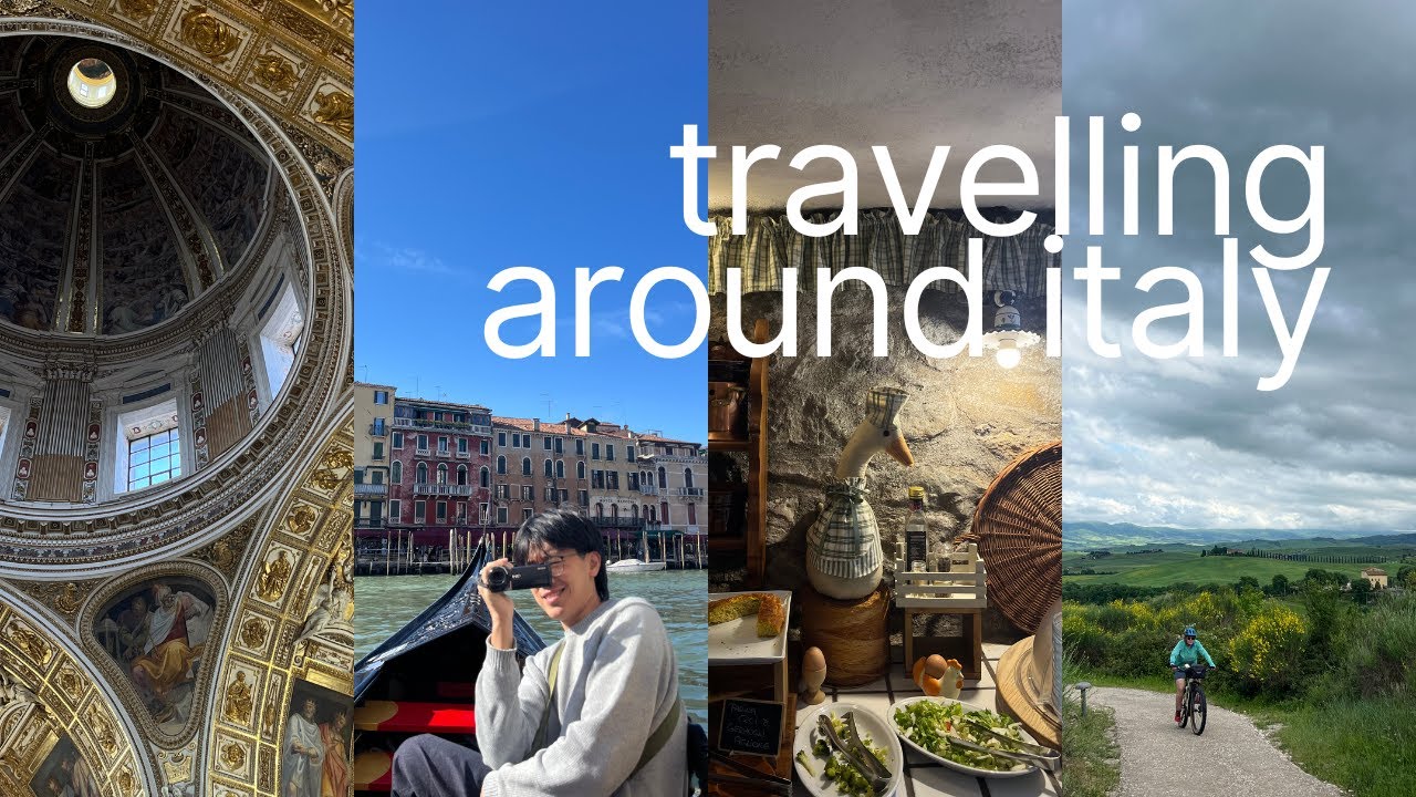 traveling around italy with my family