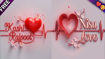 How To Add Name In Heart Beat Pulse Create Dp | Trending Name Ai Image | Bing image Creator #meta