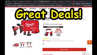 New Milwaukee M12 FUEL BOGO Deals At Ohio Power Tool