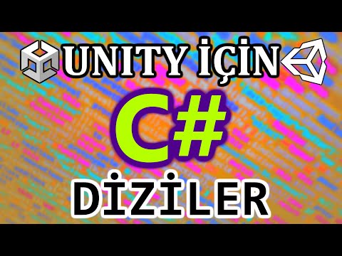 Unity İçin Temel C# - DİZİLER - B5