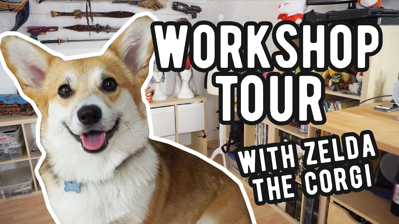 Zelda shows you our workshop!