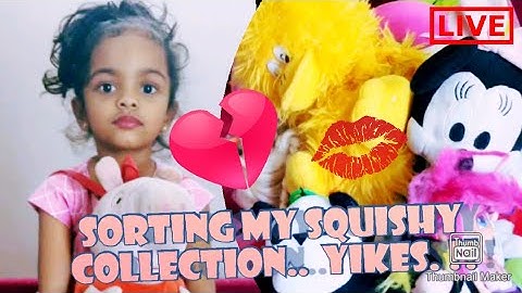 Sorting my squishy collection.. Yikes.. !!