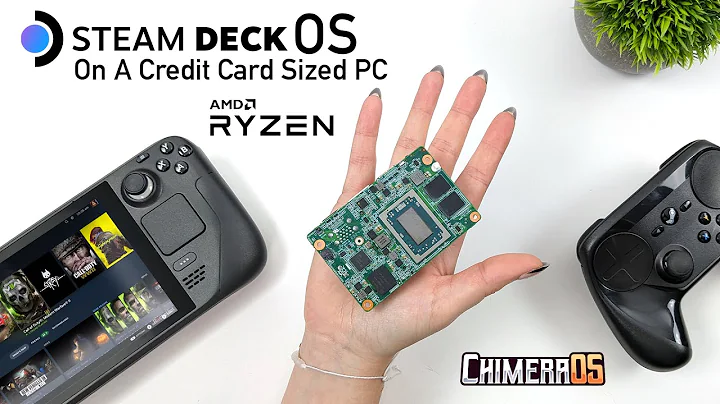 超迷你Ryzen單板電腦運行Steam Deck作業系統！