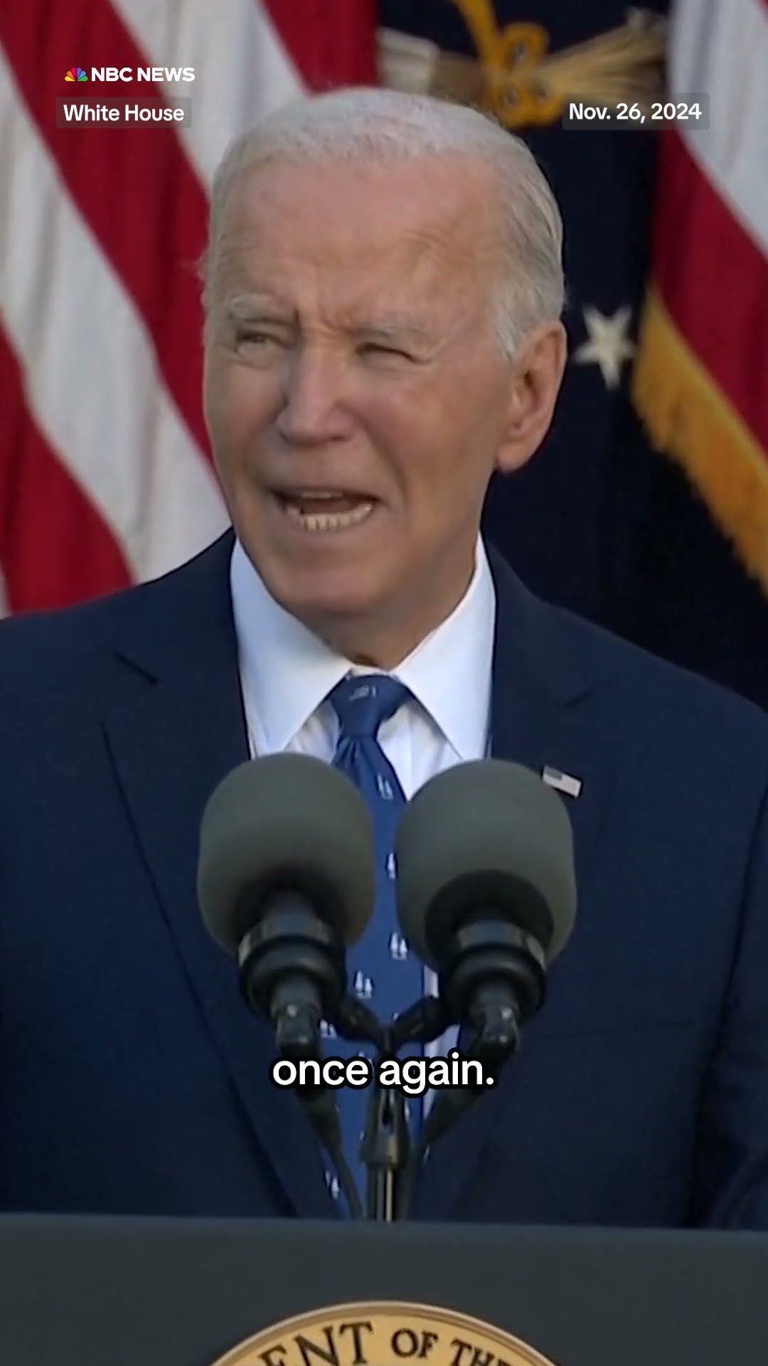 Biden: Israel-Hezbollah ceasefire deal intended to be 'permanent'