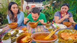Most UNIQUE Guatemalan Food!! 1000 Year Recipe  Whole Turkey Soup!!