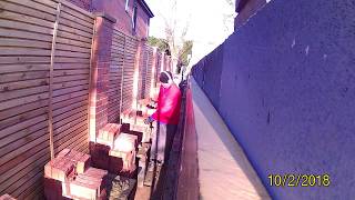 I laid 1073 Bricks in a 1 day part 1 time lapse