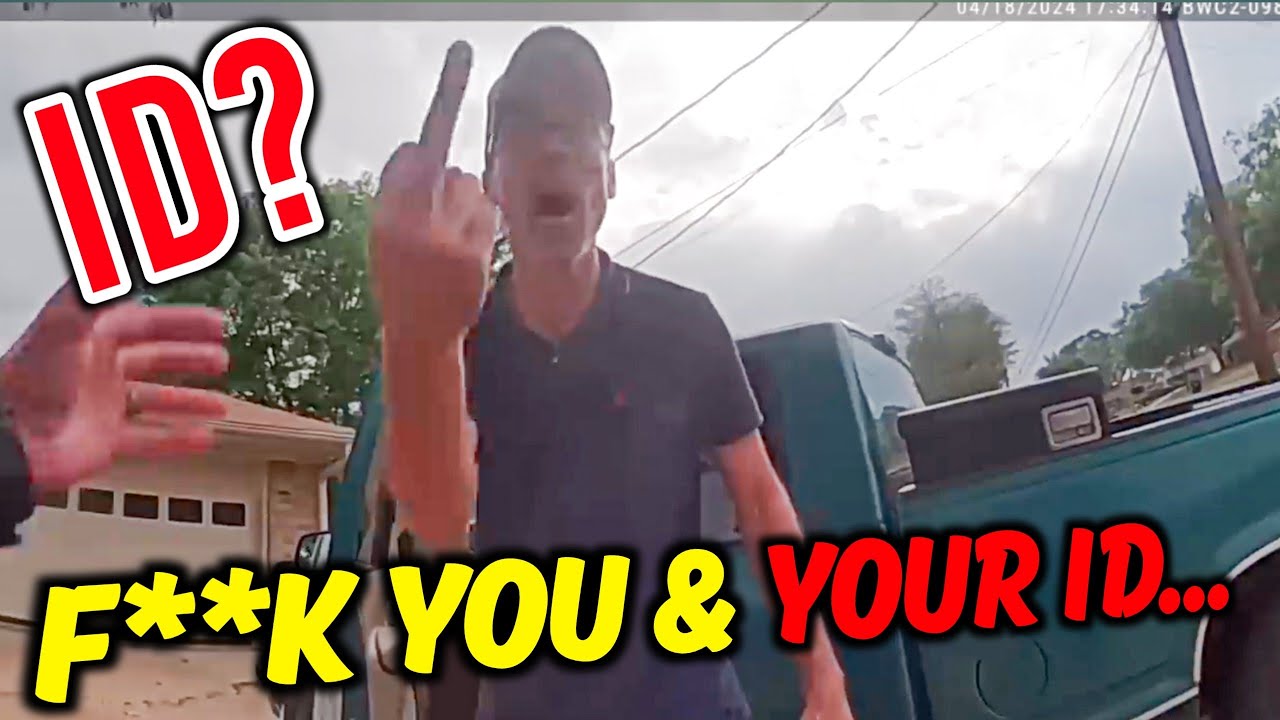 These Cops F*** With The Wrong Guy | ID Refusal - YouTube