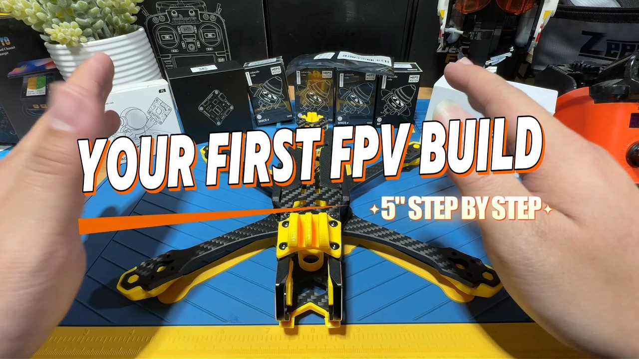 Your First FPV Drone Build - Nothing Left Out #fpv #drone - YouTube