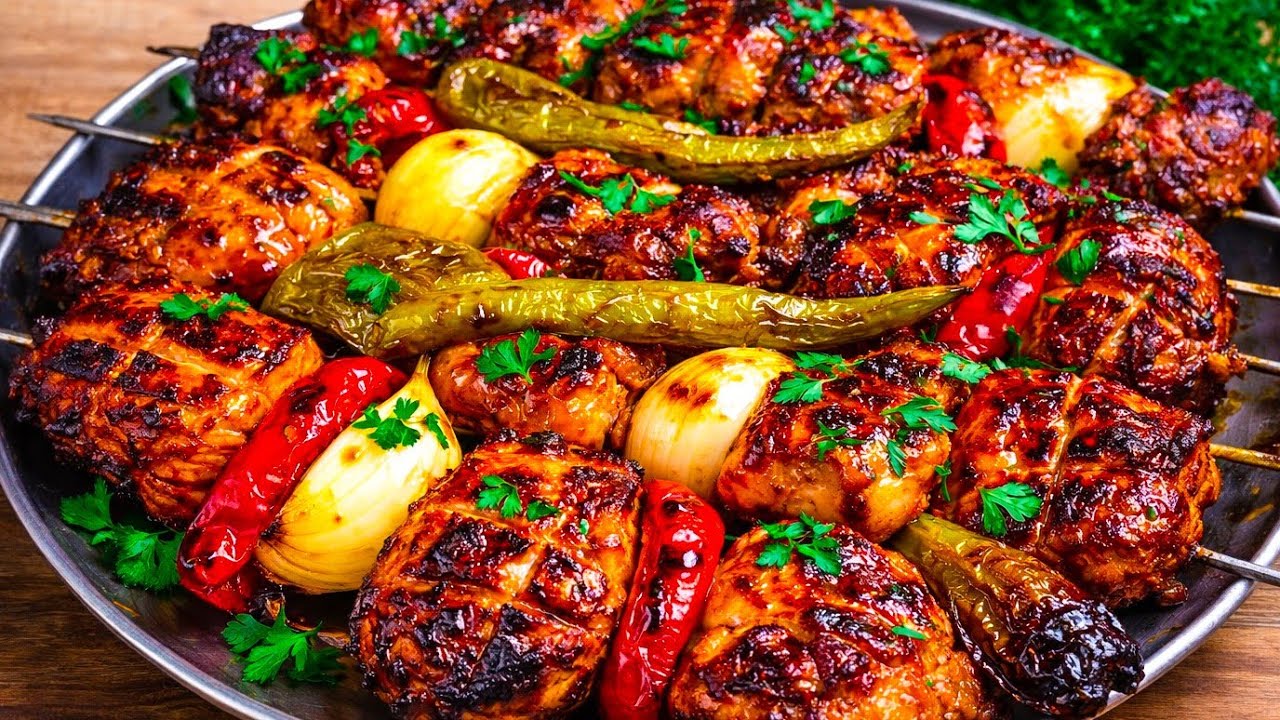 ازاي تحولي الفراخ شيش كباب مشوي❗الفراخ المشوية بتاعة الحاتي بطريقة عبقرية لا فحم ولا دخان وسر لونها