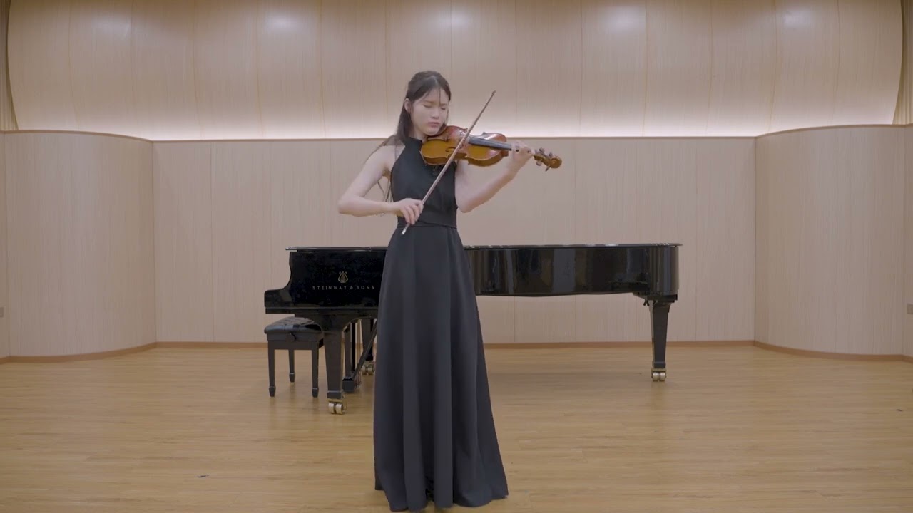 Paganini caprice for violin in E Flat Major, Op  1, No  17Zhang Wanran,China