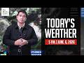 Today's Weather, 5 P.M. | Jun. 6, 2026