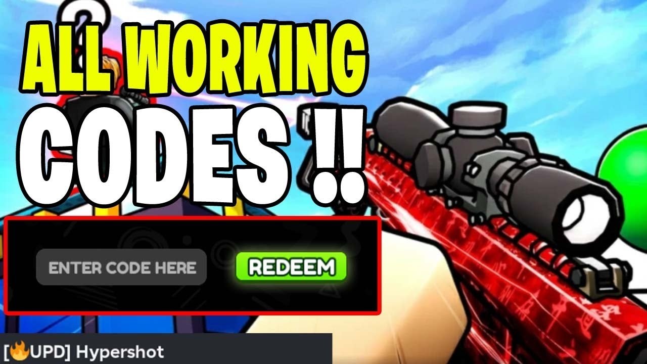 HYPERSHOT REDEEM CODE 2026 [🔥UPD] HYPERSHOT CODE - YouTube