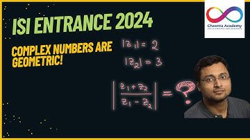 Solving Complex Number Problem with Geometry | ISI BStat BMath Entrance 2024 Objective 10 | IOQM