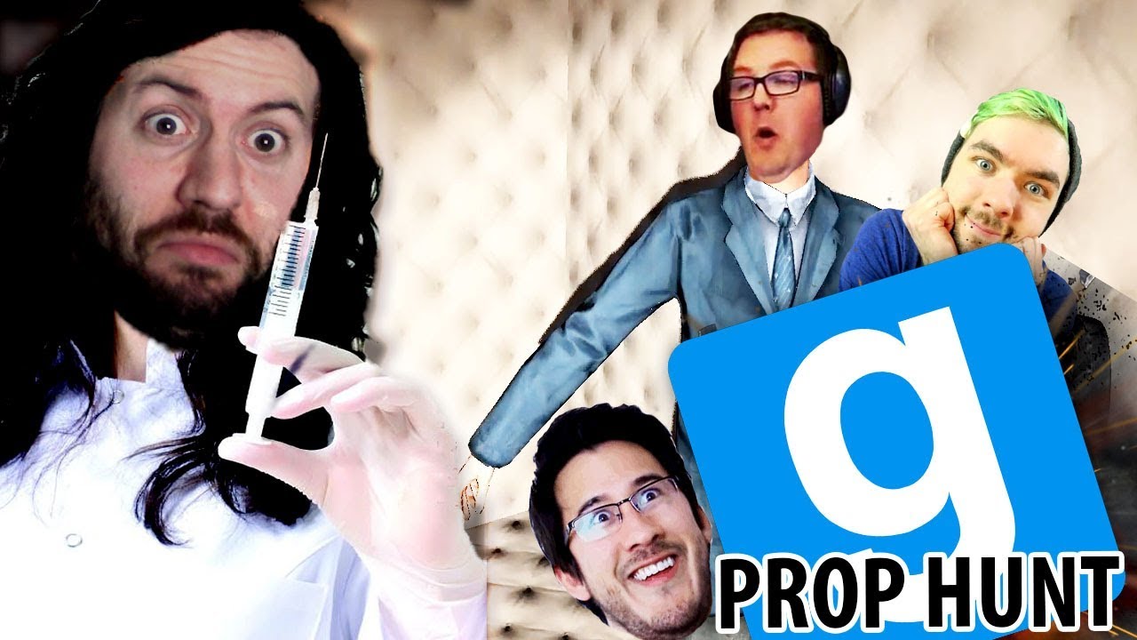 THE DOCTOR INJECTS IN THE REARICLES... | GMod Prop Hunt Funny Moments
