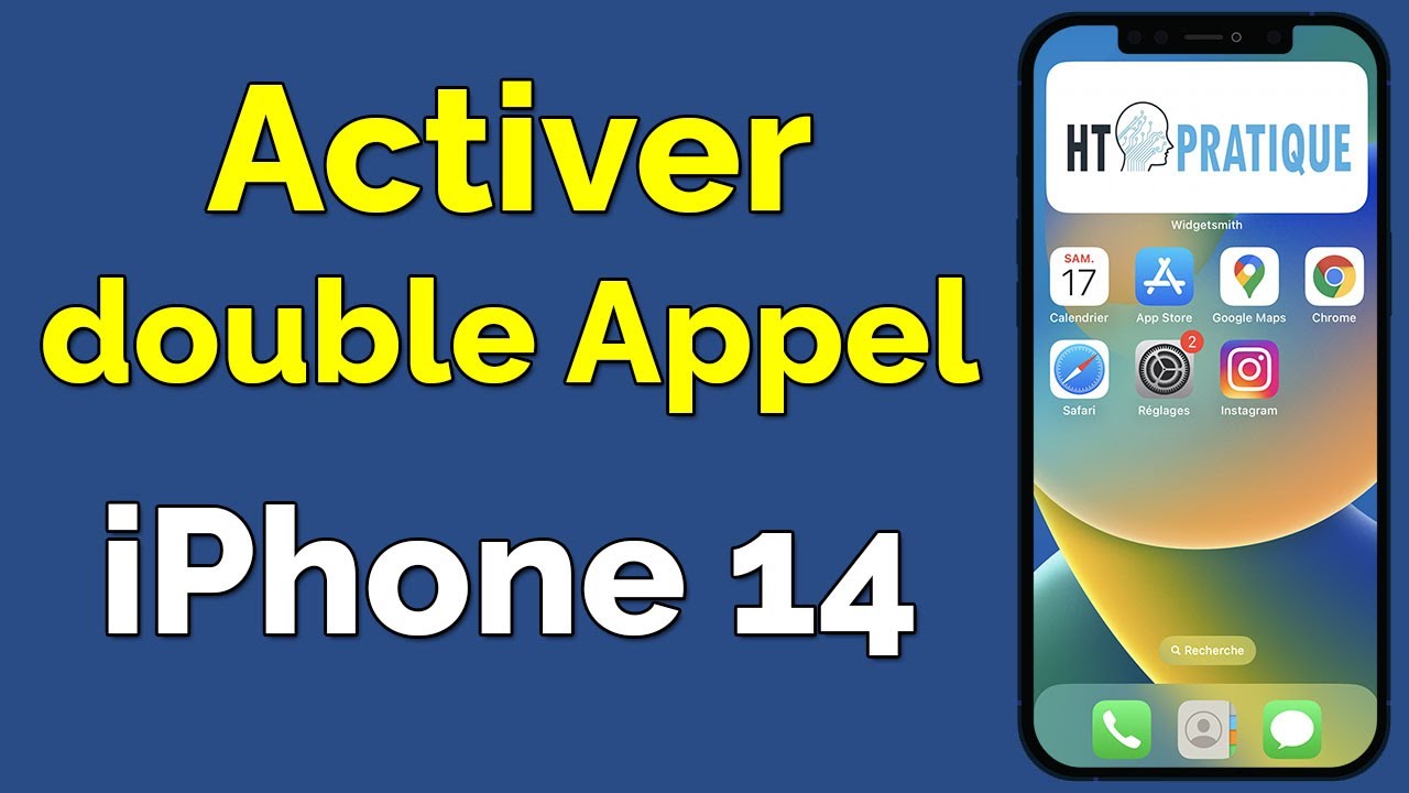 Comment activer double appel iPhone 14 (activer appel en attente iPhone