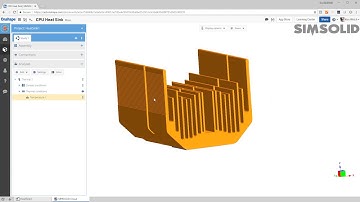 How to do a thermal analysis using Onshape and SIMSOLID