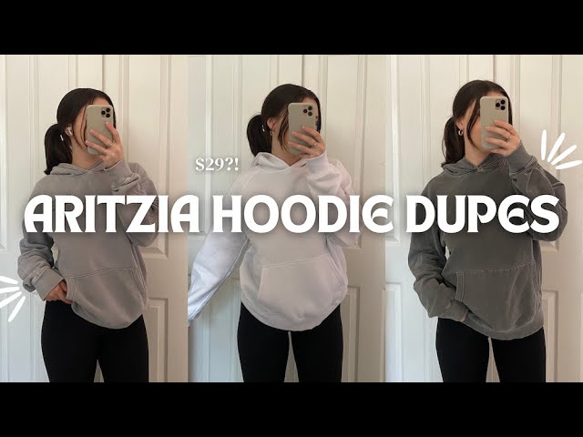 I Found The Best Aritzia Hoodie Dupes!! 