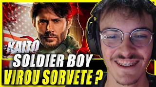 (LETRA DO REFRÃO ZIKA ✍) PIVA REAGE ao KAITO - Soldier Boy (The Boys) Rosto da América