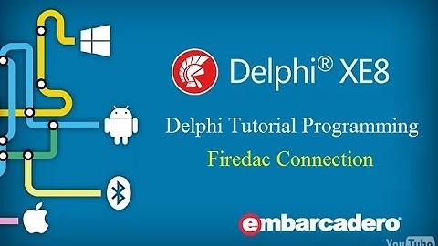 Delphi Tutorial Programming Firedac
