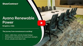 ~ Ayana Renewable Power, Bengaluru, India. Blooming with Openness, Inspiration, and Energy.  ~