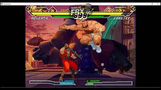 CVS2 (Sakura Rolento Bison) A groove Team Long Play vs Neutral Guy (Zangief Sagat Ken)