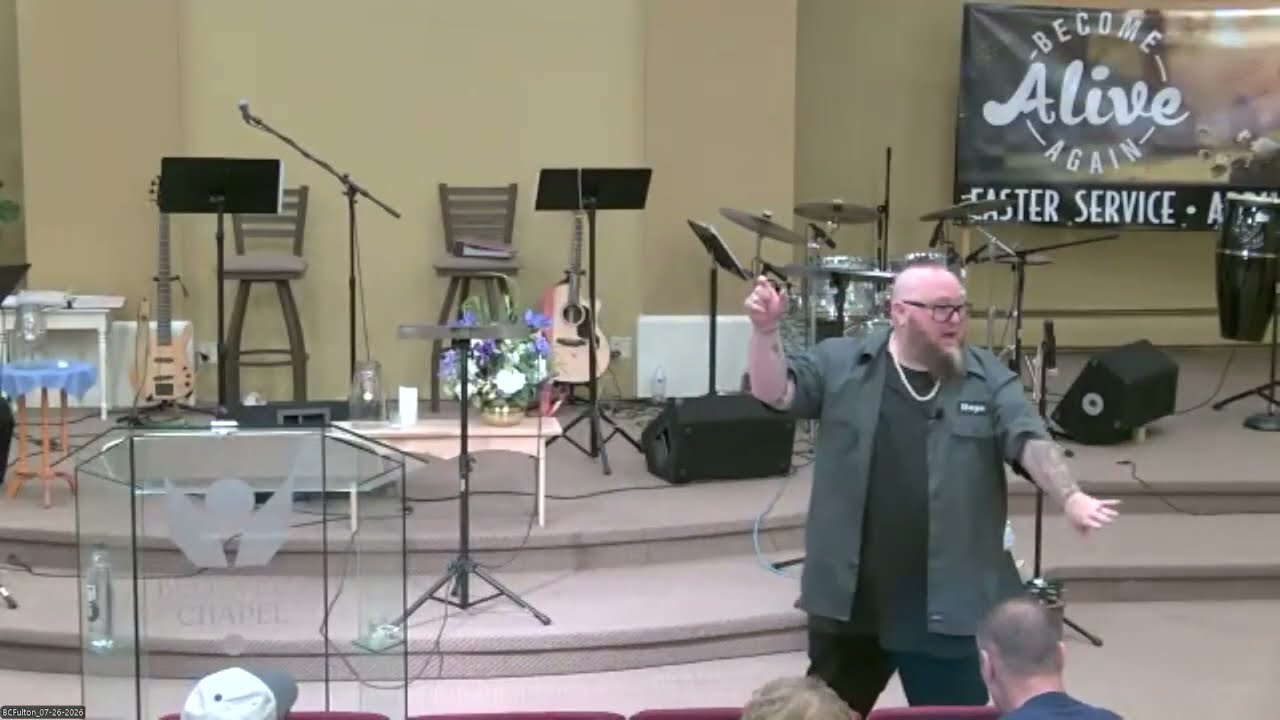 BCFulton 07/26/2026 Pastor Colby Sutter | Dangerous Hope