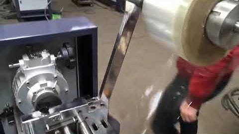 Automatic envelope window patching machine