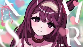 【ASMR ❥ 3DIO】 Smooches & snuggle time! + (sleep aid) 【Ame Okashi】