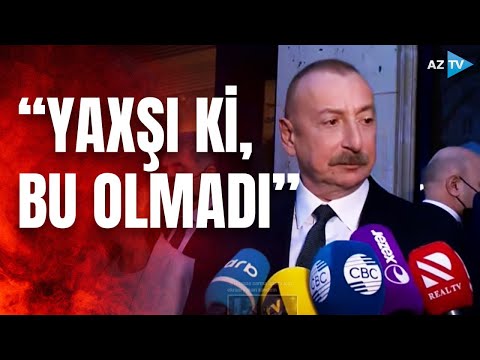 Prezidentin jurnalistlərlə maraqlı dialoqu: “Çoxlarınız “kokeyşn büro” haqda fikirlər gözləyirdiniz”