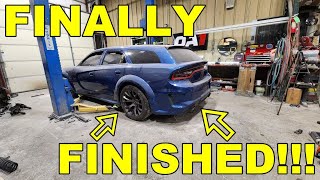 Building the Ultimate Station Wagon | Charger Magnum Hellcat | 1000HP Hellwagon | Pt 100