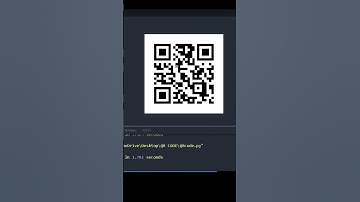 Creating a QR CODE Generator using Python  #python #shorts