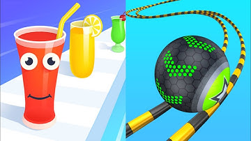 Going Balls vs Juice Run - Android,ios Gameplay All Level update Ep.2