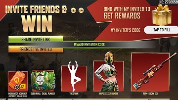 Invite And Win Event Invalid Invitation Code Problem Solve | #tonightupdate #freefiretonightupdate
