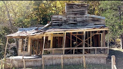 Backpacking to a Ghost Town Cemetery, Ozark Mountains, AR, USA