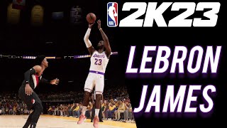 NBA 2K23 LeBron James Jumpshot Fix