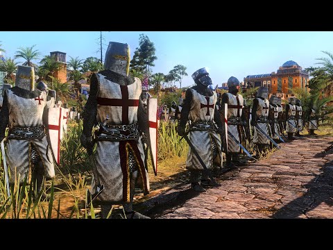 Видео: Осада Иерусалима 1187 н.э. | Саладин против крестоносцев | Историческая кинематографическая битва