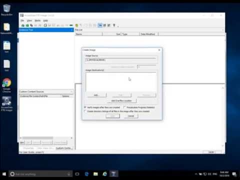 Криминалистическое получение данных в Windows — FTK Imager