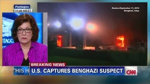 U.S. captures Benghazi suspect